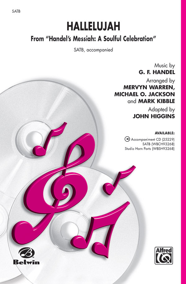 Handel Hallelujah Soulful SATB ALF WBCH93268