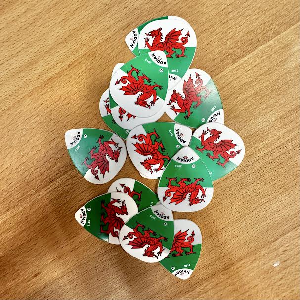 Plectrum Wales Flag
