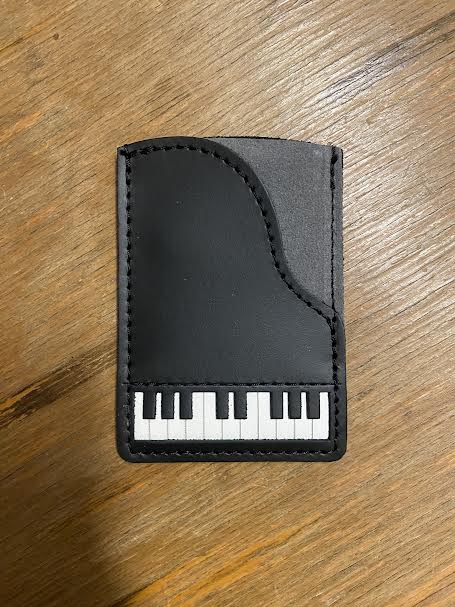 Card Case Leather Piano Dallaiti