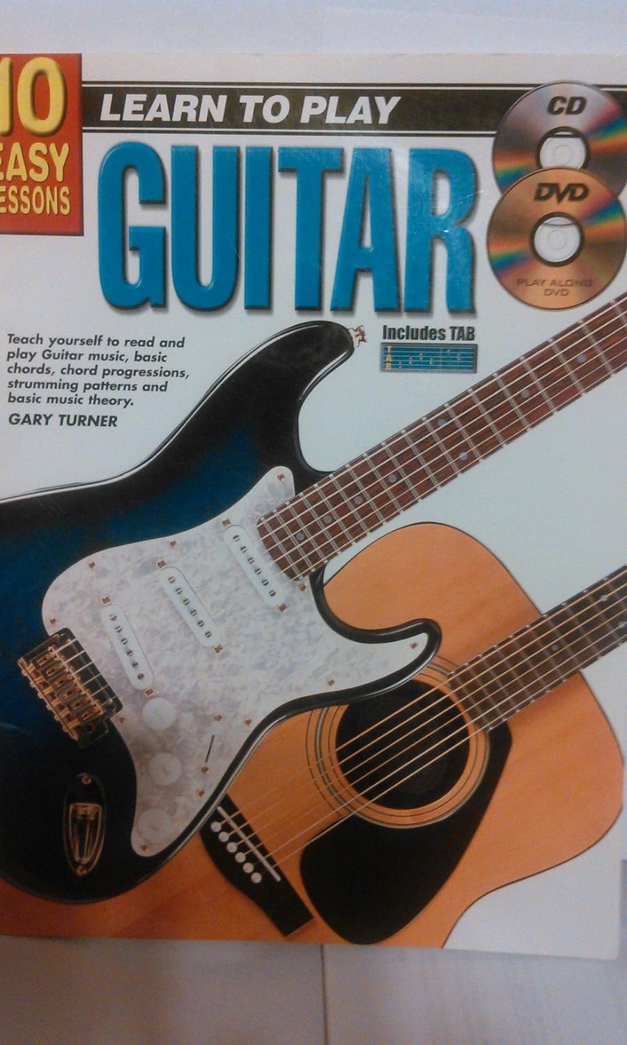 10 Easy Lessons Classical Gtr Bk+CD+Fre