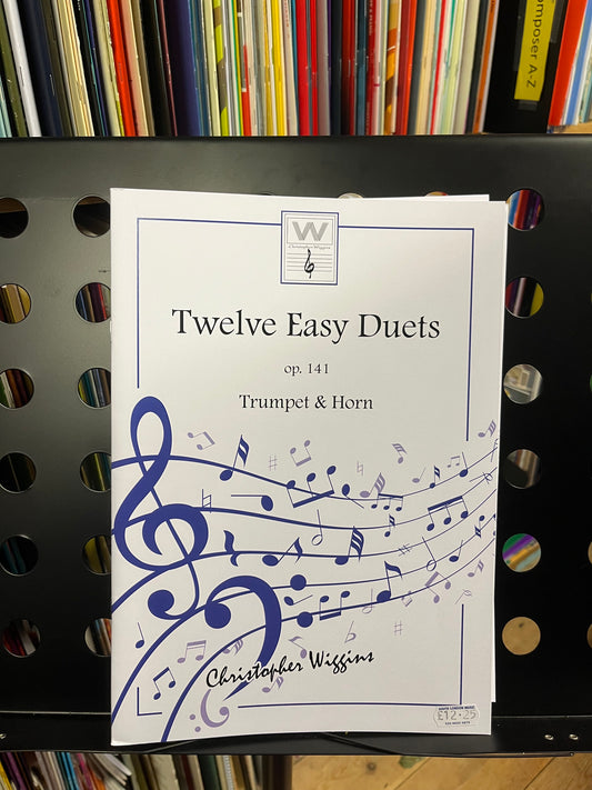 12 Easy Duets op.141 Trumpet + Horn Wigg