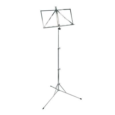 RKB Music Stand Collap Nickel RKB-101-N