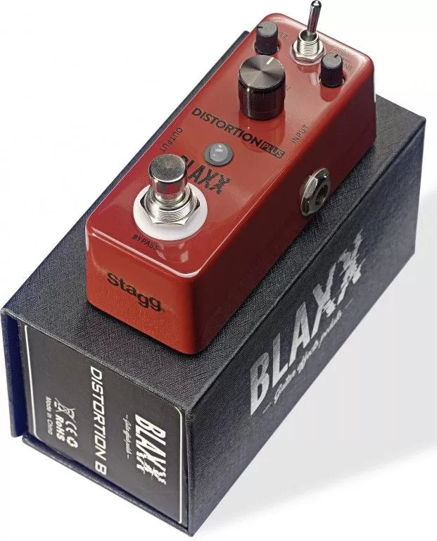 Blaxx 3 Modes Distortion Mini Pedal