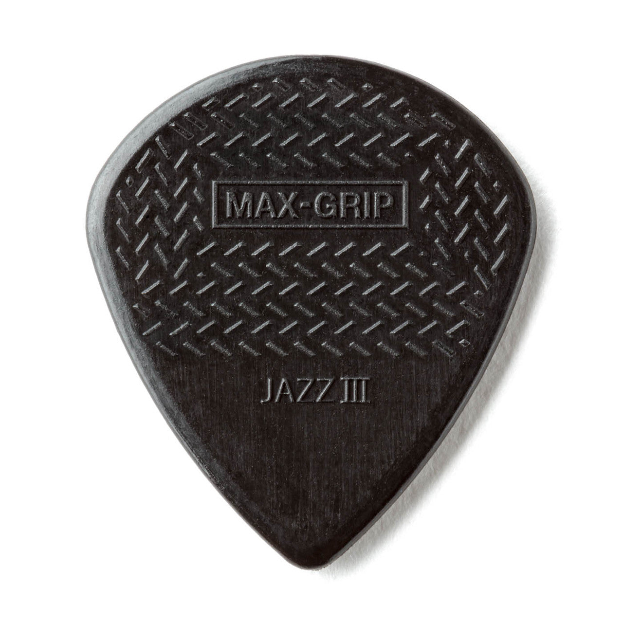 Plectrum Dunlop Jazz III Max-Grip Black 6Pk
