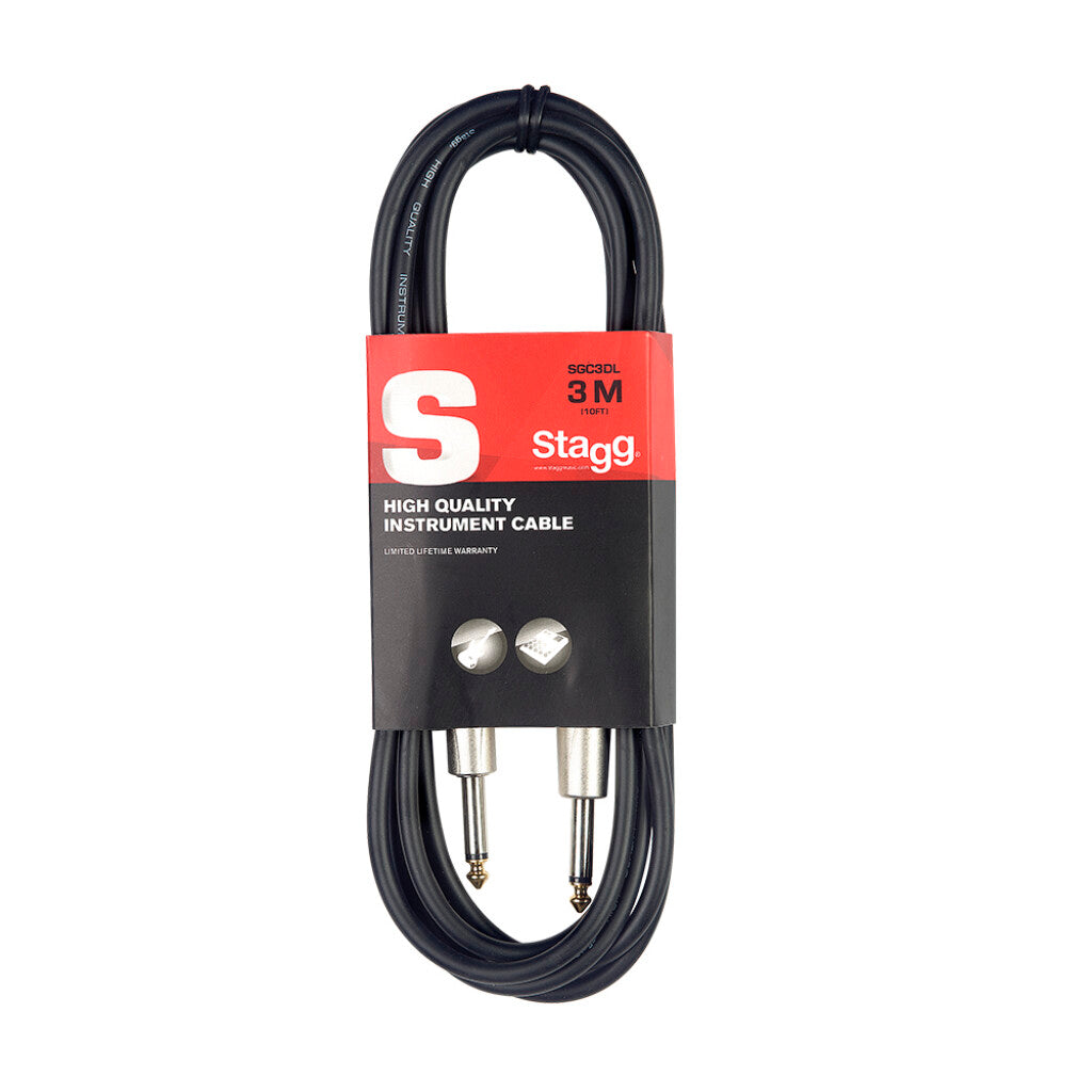 Stagg Instrumet Cable Jack-Jack 3m(10ft) SGC3DL