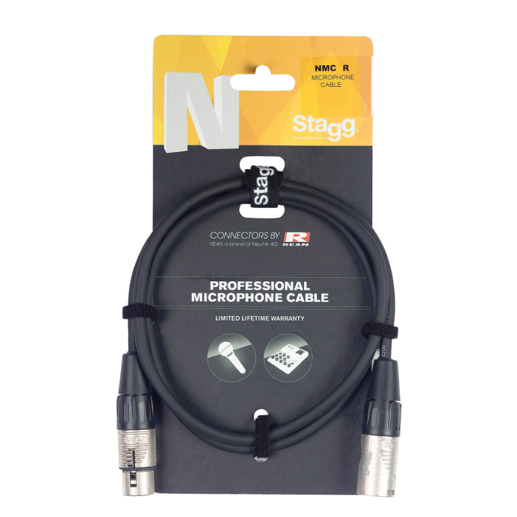 Stagg Mic Cable 3m XLR (M-F) NMC3R
