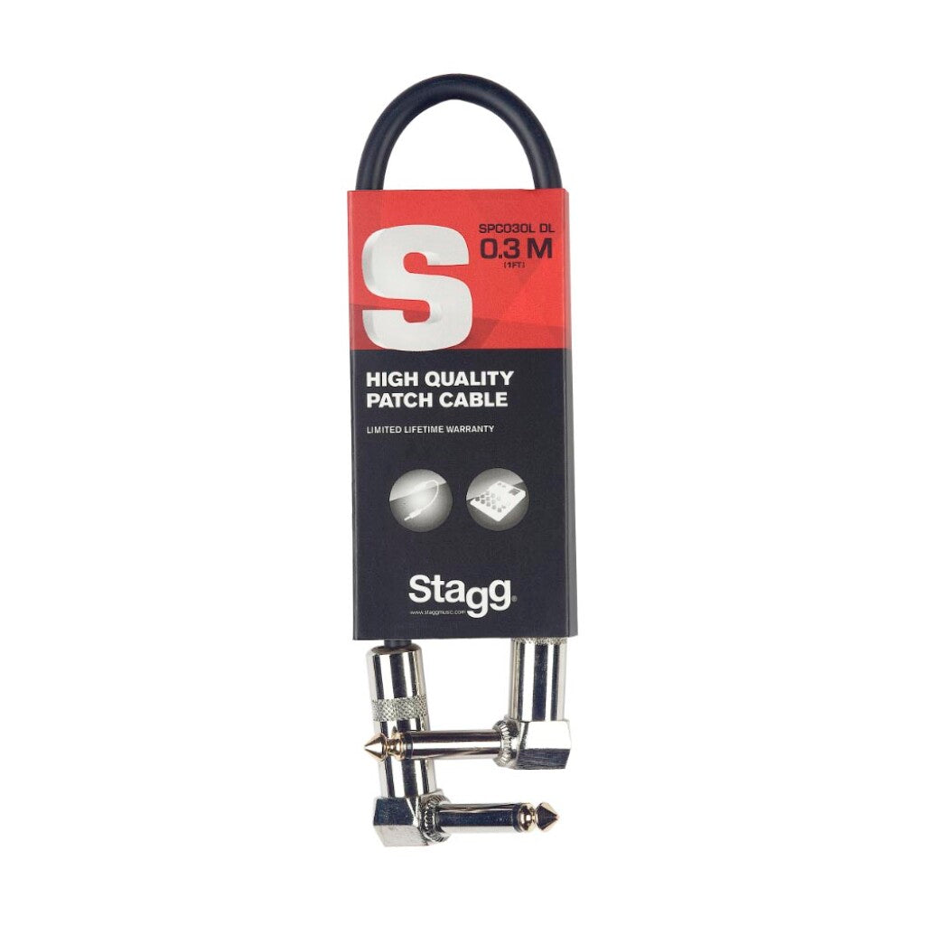 Stagg Patch Cable 10cm/4' L Plug SPC010
