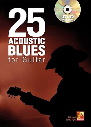 25 Acoustic Blues Gtr Bk+DVD Bratton