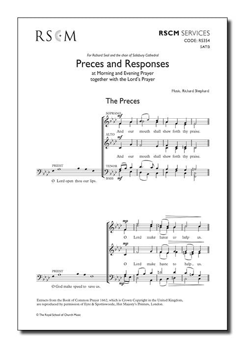 RSCM Preces and Responses - Richard Shepard