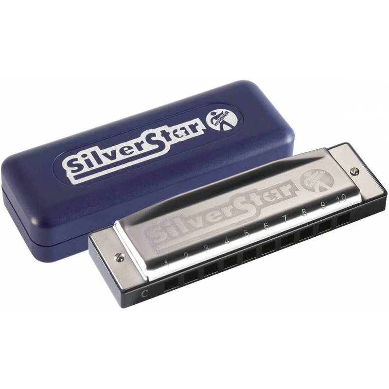 Hohner Silver Star D Harmonica