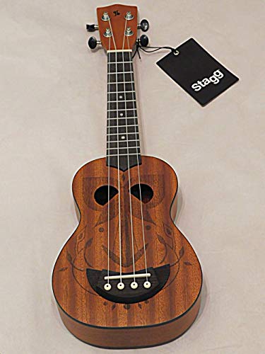 Ukulele Stagg Sop TIKI EH Mahog+Bag