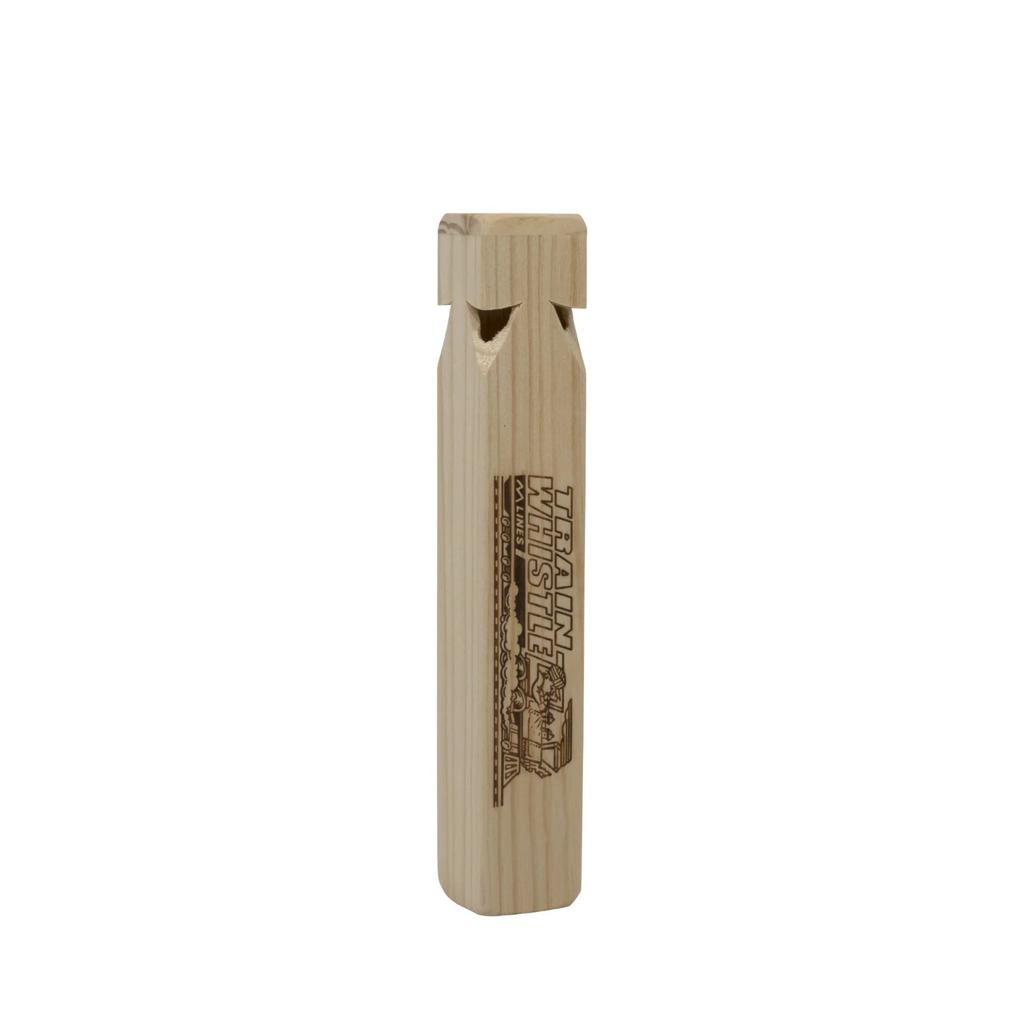 Trophy Train Whistle Wooden 4218
