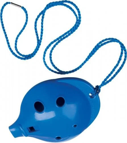 Ocarina Alto 6 Hole Clam Pack Blue
