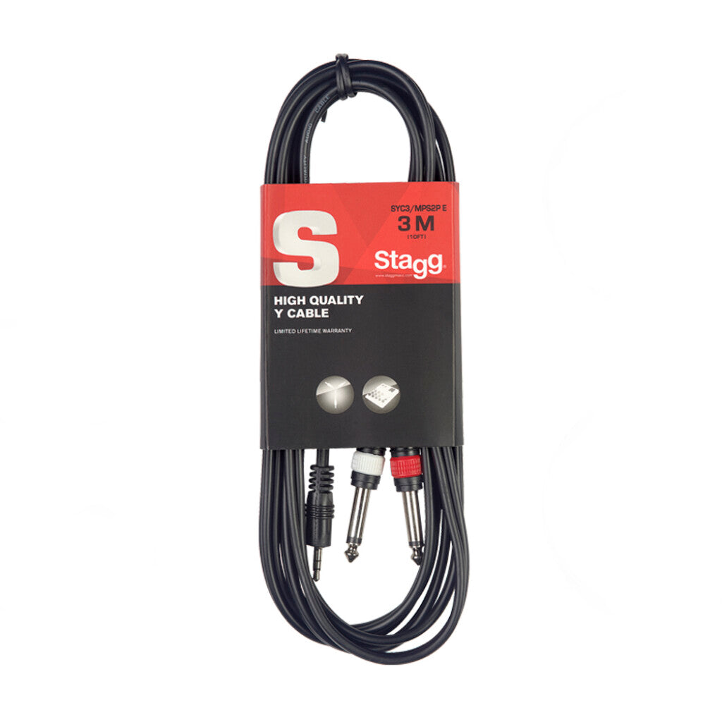 Stagg 1m Y Cable