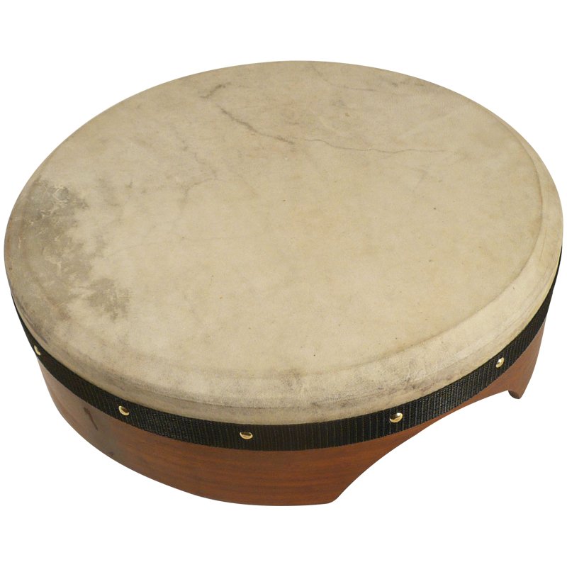 Bodhran 16' Natural Skin with Tipper