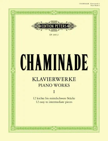 Chaminade Piano Works Vol.1 Edition Peters