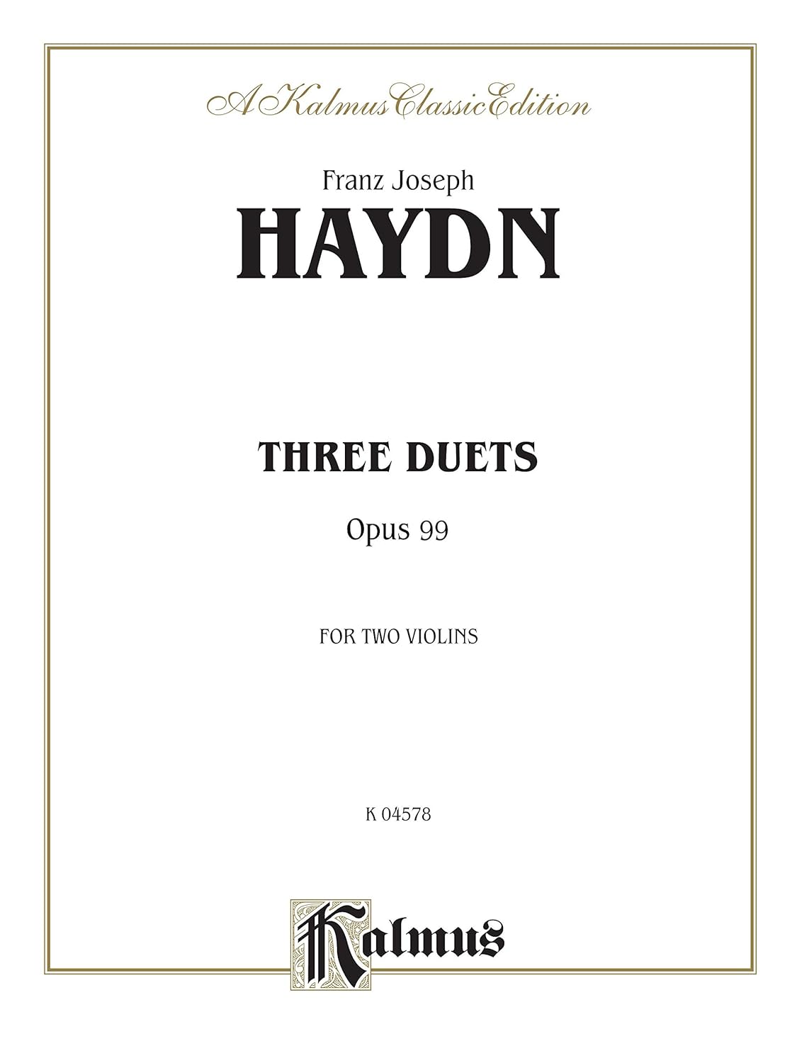 Haydn: Three String Trios Op. 53