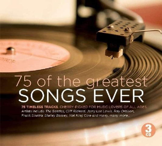 75 of the Greatest Songs Ever 3CD
