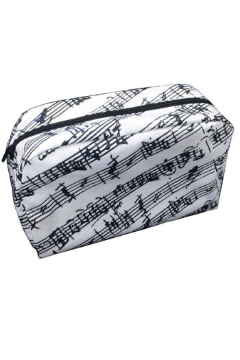 Washbag Manuscript White/Black PVC MG W