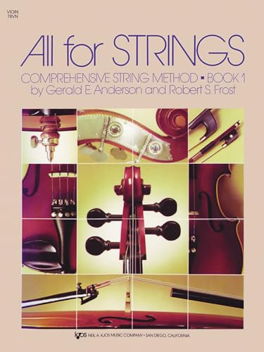 All for Strings Book 1 Violin KJOS Anderson & Fros
