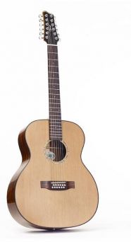 Ozark 12 String Guitar Laminate Koa/Cedar