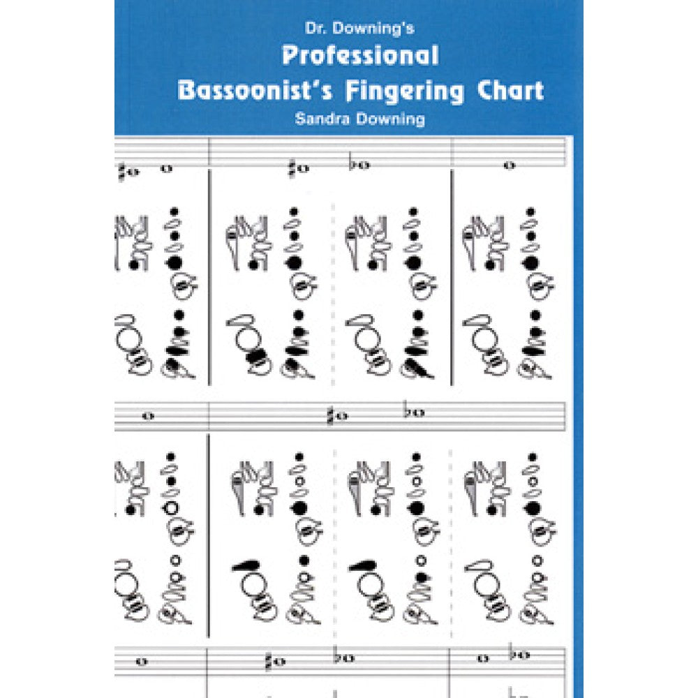 Dr Downing's Professional Bassoonist Fingering Chart