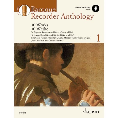 Baroque Recorder Anthology Vol1 ED Gr1-2