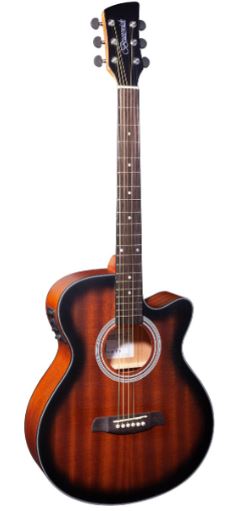 Brunswick Electro-Acoustic BTK50 Tob Burst Satin