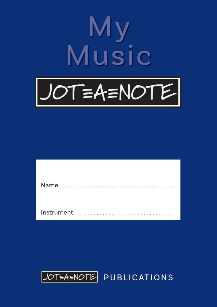 Jot a Note Blue Practice Bk CE