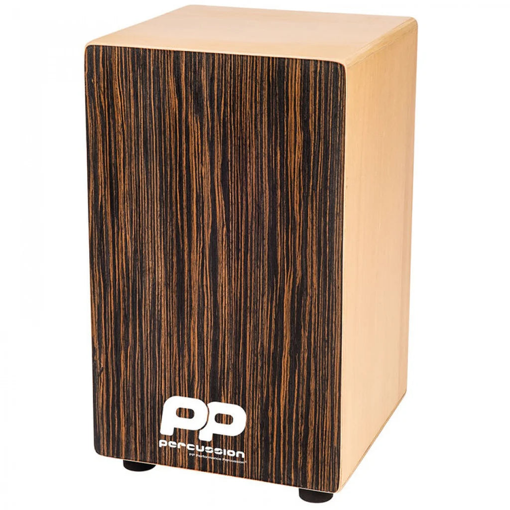 Cajon PP150 Natural Wood Dark Wood Front