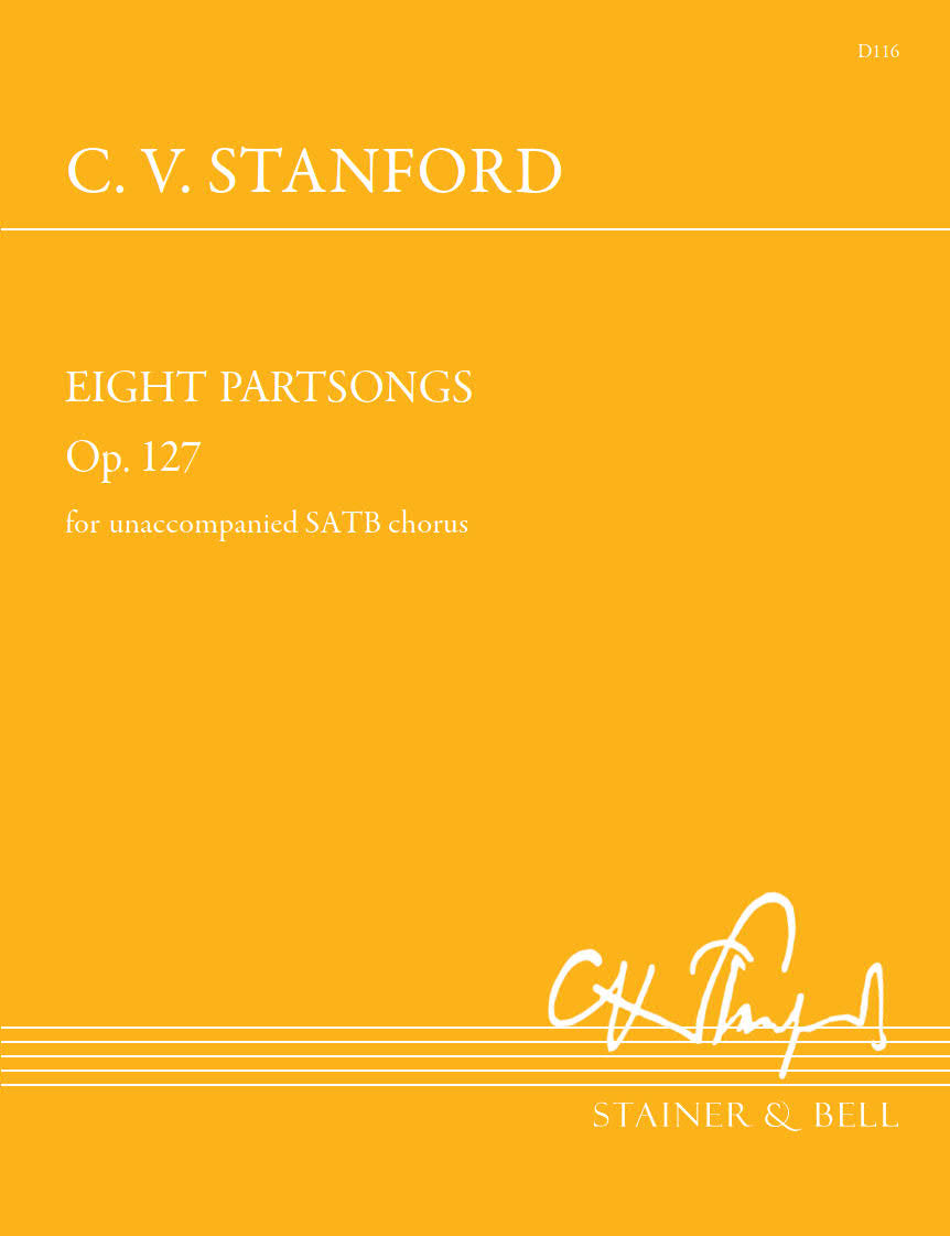 Stanford Eight Partsongs Op127 V/S S&B