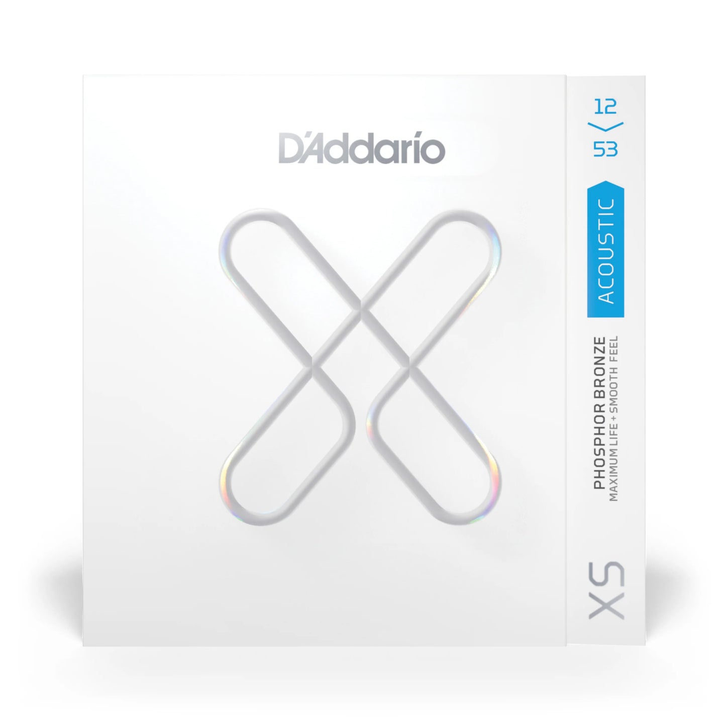 D'Addario XS Ac Gtr PB Cust Lt 12-53