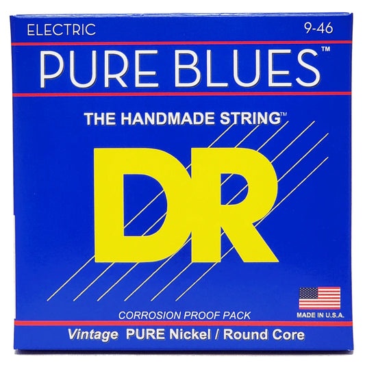 DR Strings Pure Blues Electric Heavy 9-46