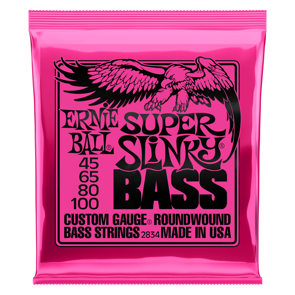 Ernie Ball Bass Gtr Super Slinky 45
