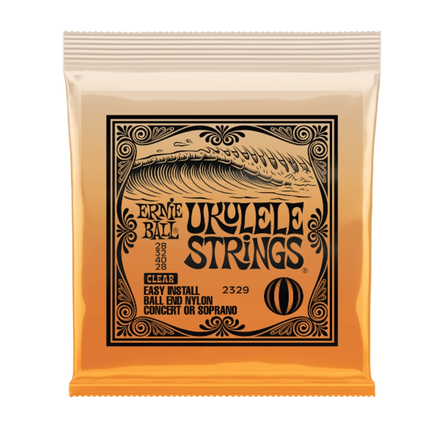 Ernie Ball Uke Strings clear 28/32/40/2