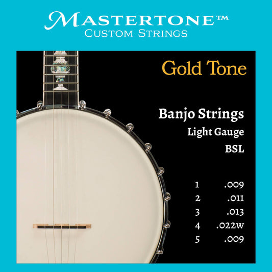 Gold Tone Banjo Strings Light .009