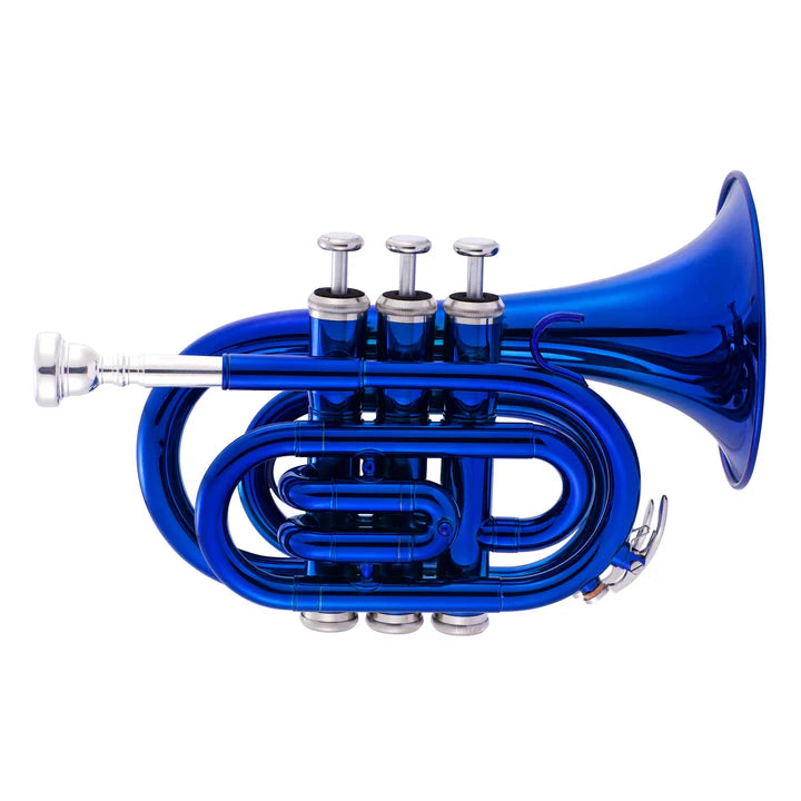 John Packer Bb Pocket Trumpet Blue JP159BL