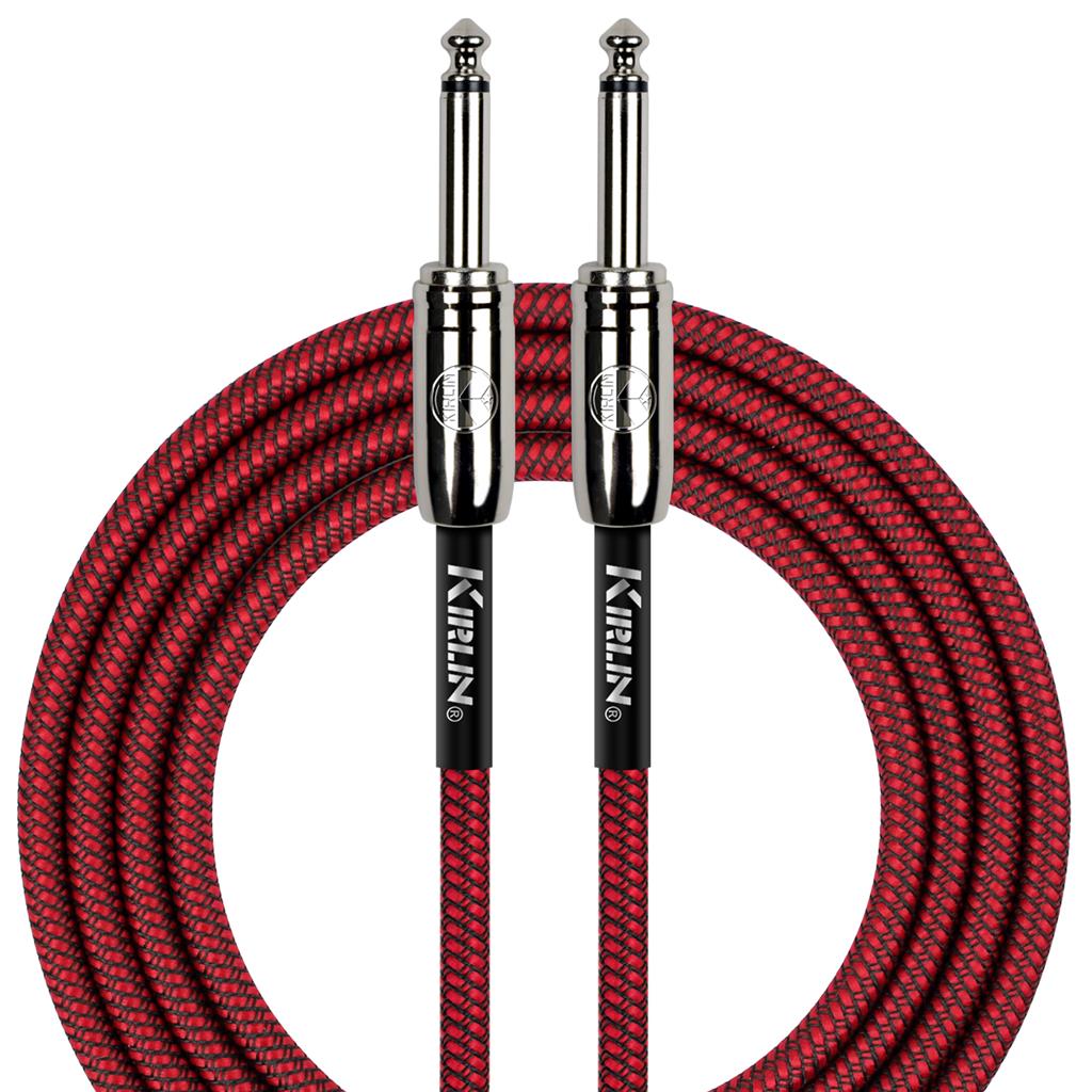 Kirlin Fabric 20' Straight Red Cable