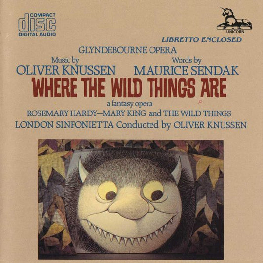 Knussen Where The Wild Things Are CD UN