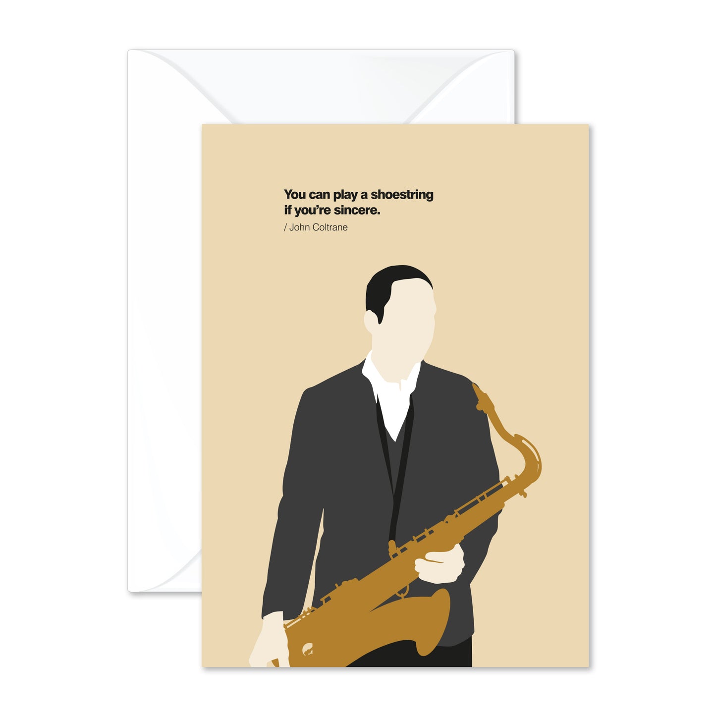 Card 'John Coltrane' My world