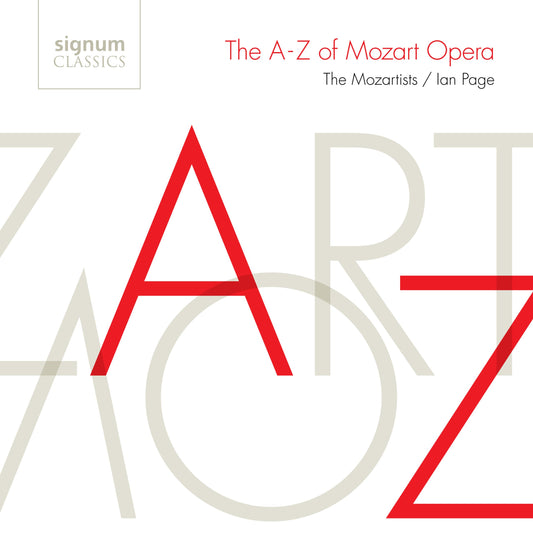 Mozart Opera A-Z CD SIG Classical Opera
