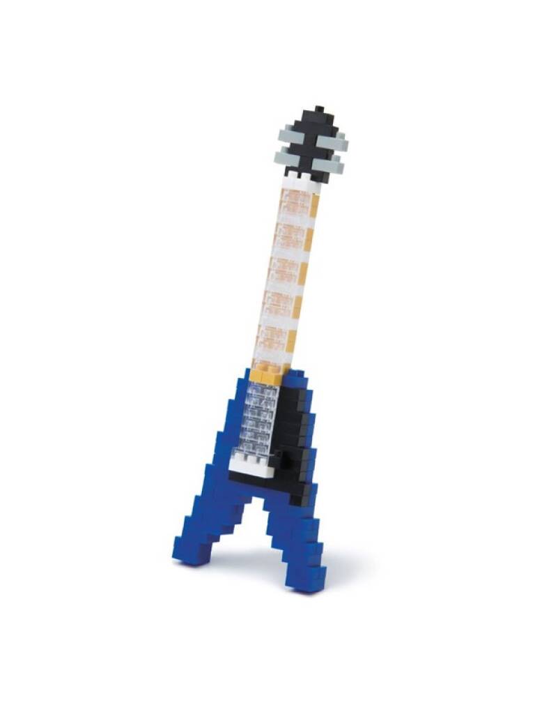 NanoBlock Electric Gtr Blue Toy Gift