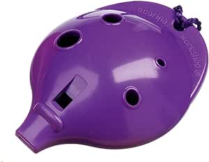 Ocarina Alto 6 Hole Clam Pack Purple