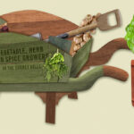 Card 3D Gardeners Wheelbarrow MG