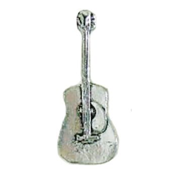 Pewter Badge Acoustic Guitar