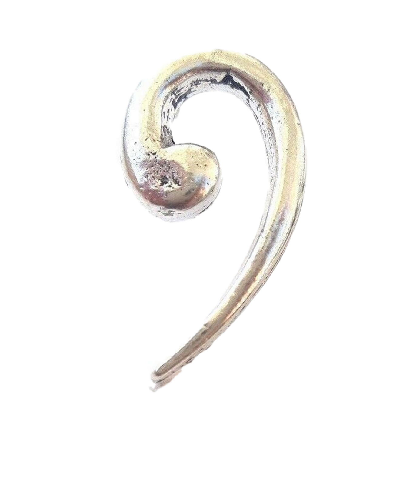 Pewter Badge Bass Clef