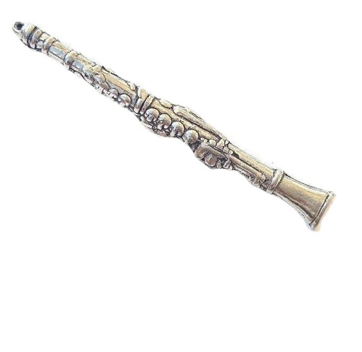 Pewter Badge Clarinet