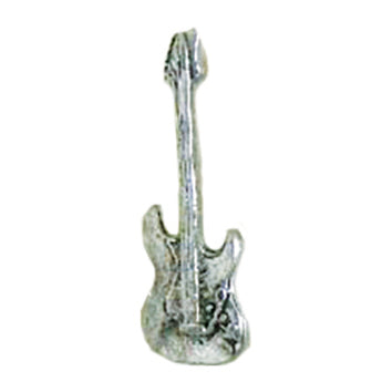 Pewter Badge Electric Gtr Strat