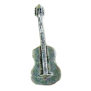 Pewter Badge Spanish Guitar