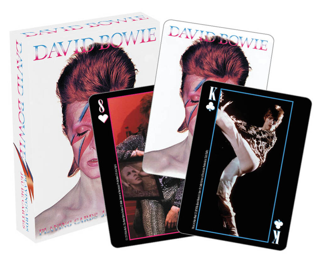 Playing cards David Bowie